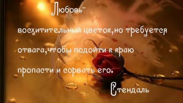 Мудрые и красивые слова о ЛЮБВИ ❤️ смотреть онлайн