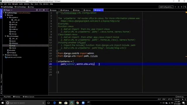 CREATE AN APP IN DJANGO PROJECT | DJANGO TUTORIAL SERIES | DJANGO FRAMEWORK | PYTHON PROGRAMMING смотреть онлайн