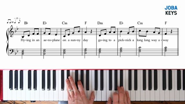 How to play Peppa Pig`s Outback Song On The Piano смотреть онлайн