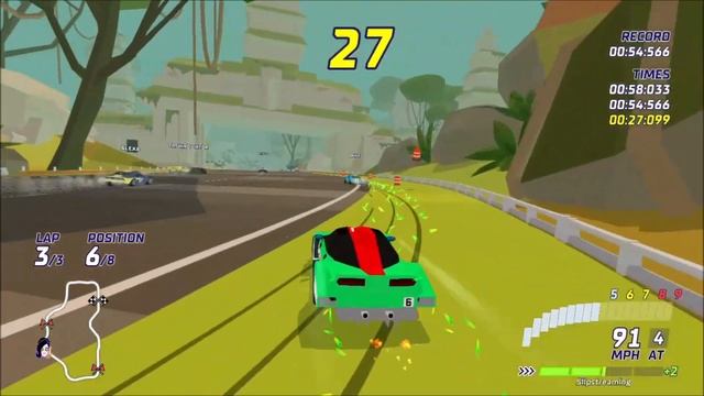 Video Games in 30 Seconds: Hotshot Racing (Switch) смотреть онлайн
