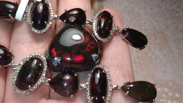 Чёрные Опалы ?❣️?, Супер Брошь и Экстра Турмалины...?♀️???? смотреть онлайн