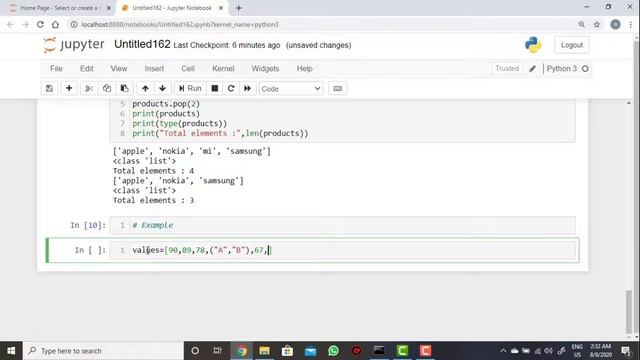 140 Python List pop Method смотреть онлайн
