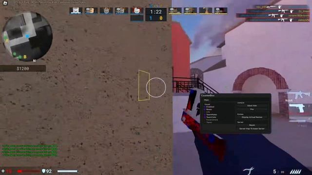 ROBLOX Counter Blox | SCRIPT | AimBot | ESP | Unlock All | FOV - And more (Pastebin 2023) смотреть онлайн
