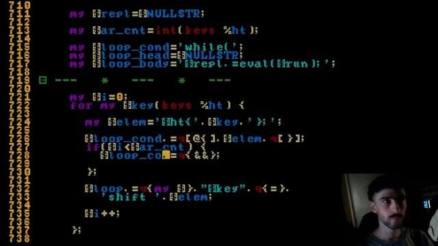 Embedding iterators inside a format string смотреть онлайн
