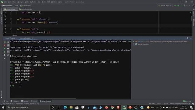 Queue Implementation in Python | Python Data Structures and Algorithms смотреть онлайн