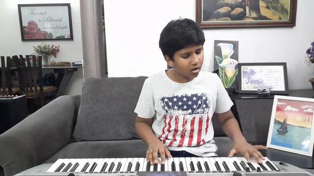 Bless the Lord oh my soul | keyboard chords for beginners | worship song | by Neil Nitin смотреть онлайн