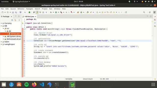 HOW TO CONNECT SQLYOG WITH JAVA STS4 ? смотреть онлайн