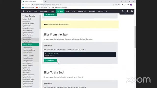 Python For Kids Class 12: Slicing смотреть онлайн