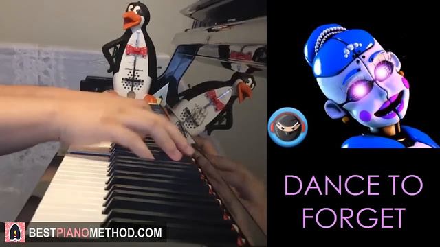 FNAF BALLORA SONG - Dance To Forget - TryHardNinja Ft. Nina Zeitlin (Piano Cover By Amosdoll)