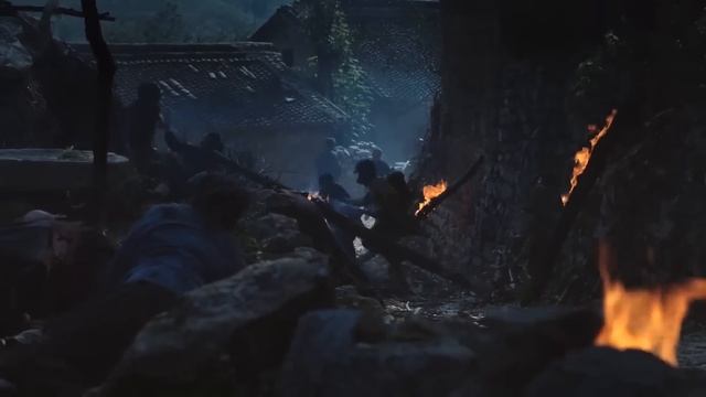 八路軍玉米地夜間突圍，依靠地形獵殺日本兵 смотреть онлайн