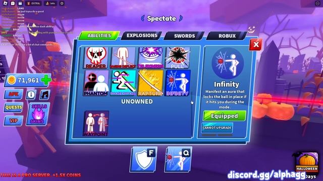 SPENDING $20,000 on ?INFINITY & ?PHANTOM in BLADE BALL!! (Roblox) смотреть онлайн