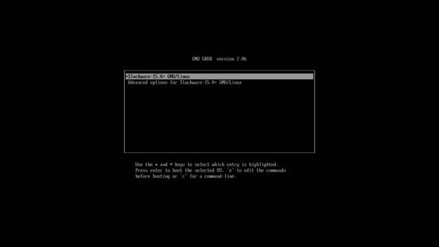 Slackware Linux Grub install guide, UEFI and BIOS смотреть онлайн