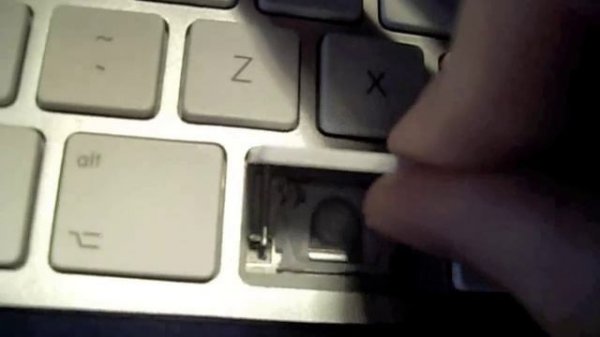 Removing apple mac keyboard keys