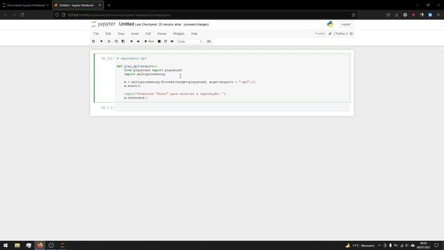 Reproduzir arquivos .mp3 em Python смотреть онлайн