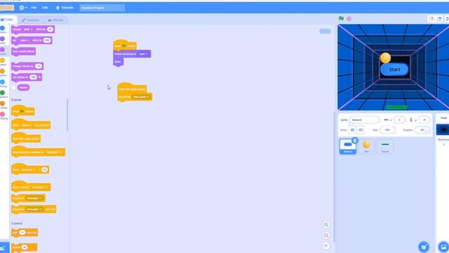 Creating a advance ping pong game on scratch смотреть онлайн