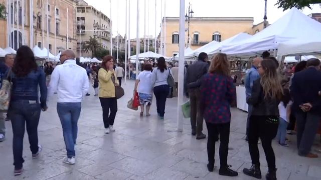 Matera, Italy - Piazza Vittorio Veneto HD (2015)