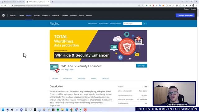 El plugin GRATIS más completo de SEGURIDAD en WORDPRESS ➜ WP Hide Security Enhancer смотреть онлайн