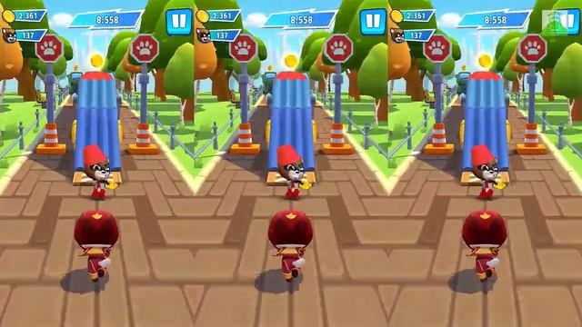 Talking Tom Hero Dash Endless Runner Game - Angela VS Raccoon Android Gameplay 2021 смотреть онлайн