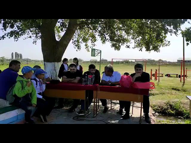 ГКОУ РД "Караузекская СОШ" - встреча с чемпионом мира по ММА в Бахрейне Шарапудином Магомедовым. смотреть онлайн