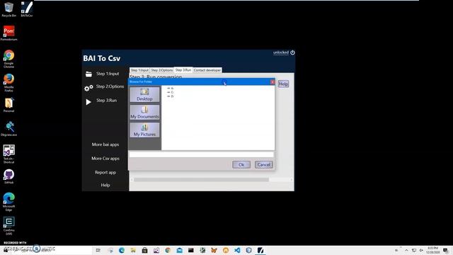 BAI file To Csv смотреть онлайн