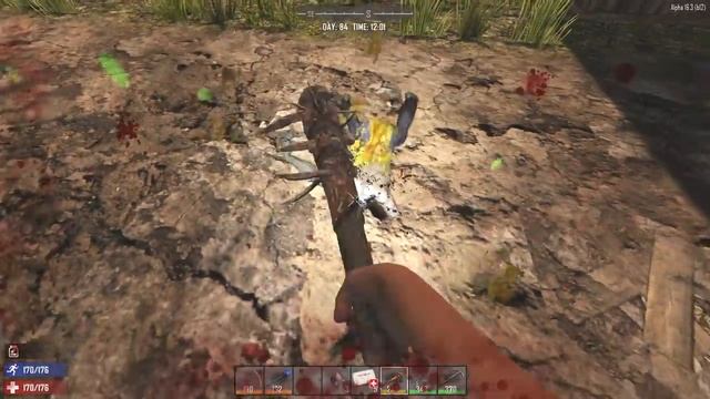7 Days To Die - Easiest Way to Survive the Horde (Day 84) смотреть онлайн