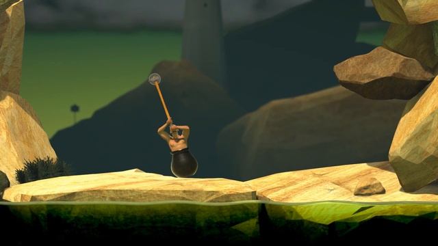 НЕРВНЫЙ СРЫВ 2.0 В GETTING OVER IT смотреть онлайн