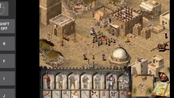 stronghold crusdar#how we play stronghold crusdar on Android#exagearandroid #enjoy the game