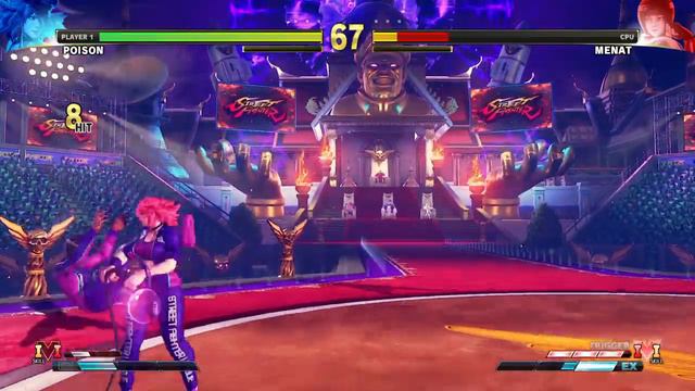 STREET FIGHTER V Poison vs Menat смотреть онлайн