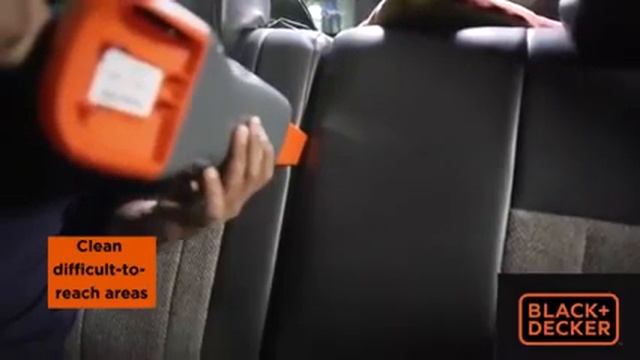 BLACK+DECKER AV1205 12V Powerful Dustbuster Car Vacuum Cleaner (Grey) смотреть онлайн