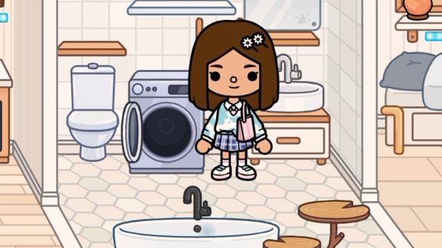 РУМ ТУР ПО МОЕЙ КВАРТИРЕ?❤️ #токабока #tokaboka #tokalifeworld #токалайфворлд #рум тур