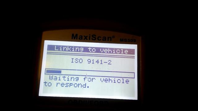 Autel MS 509 linking problem ISO 9141-2 смотреть онлайн