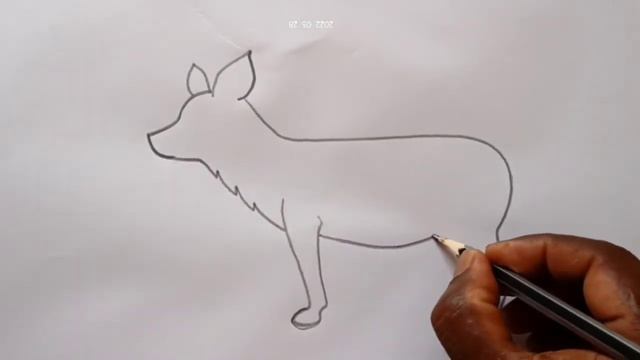 how to draw fox drawing easy step by step@aaravdrawingcreative1112 смотреть онлайн