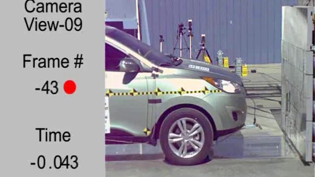 Crash Test 2012 - Hyundai Tucson / IX35 5dr. MPV (Full Frontal) NHTSA смотреть онлайн