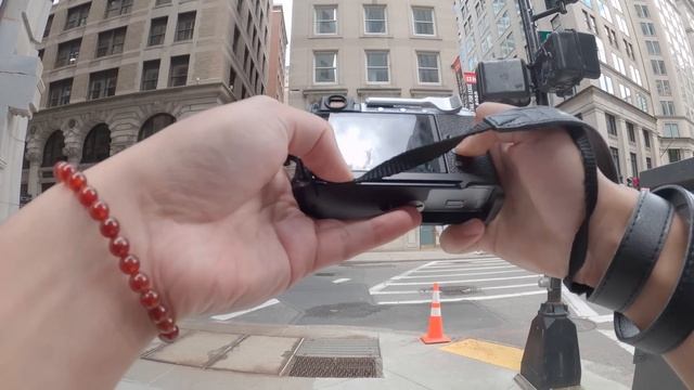 Double Exposure Street Photography Challenge W/ The FUJI X100V & XE4 !