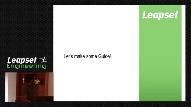 Dependency Injection with Google Guice - Leapset Tech Workshop смотреть онлайн