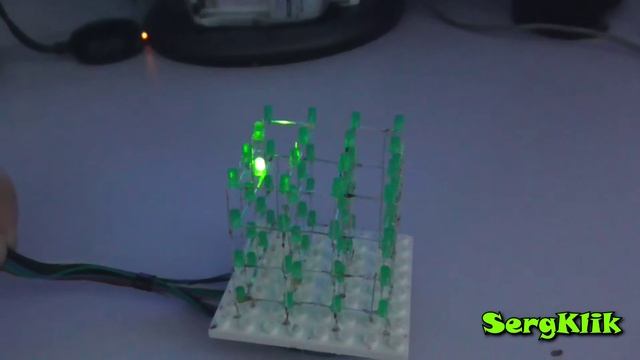 LED куб 4х4х4 на ардуино. смотреть онлайн