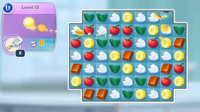 Bake a Cake Recipes & Puzzles Game Play Level 12 to 15 - Part 4 - fun game for kids смотреть онлайн
