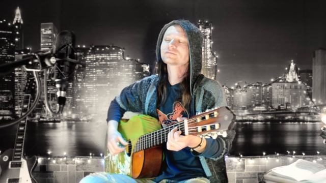 "ГИТАРА, ПОЙ" ГИТАРА ТЫ МОЯ, Ты тонкая ДУША, ПОЙ!!! Песни на Гитаре смотреть онлайн