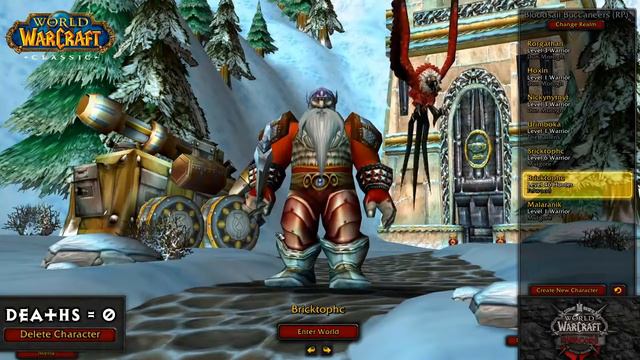 WoW Classic Hardcore Dwarf Hunter 2 смотреть онлайн
