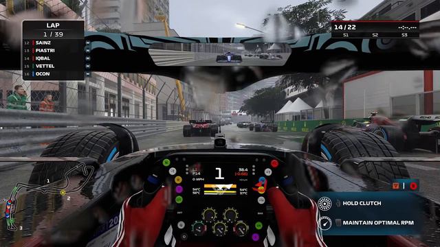 Grid Legends Monaco in the Wet is insane! смотреть онлайн
