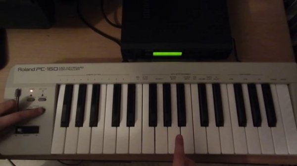 ROLAND PC-160 MIDI KEYBOARD CONTROLLER - TEST 3
