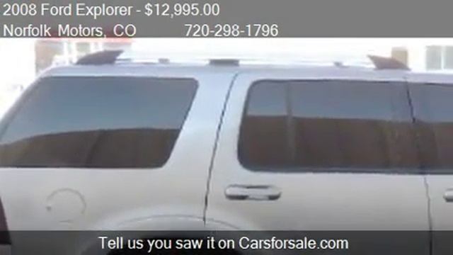 2008 Ford Explorer Limited 4.0L 2WD - for sale in Commerce C смотреть онлайн