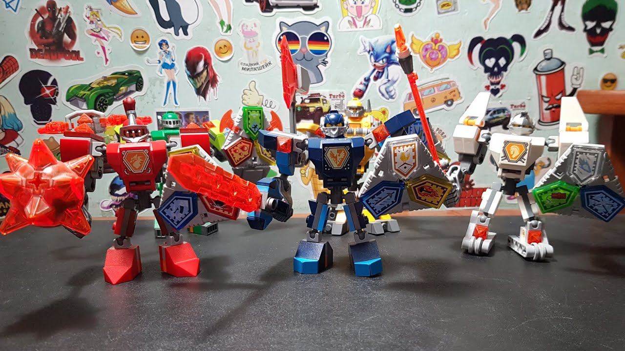 Lego NEXO KNIGHTS / Боевые доспехи / Обзор наборов 2017 года! смотреть онлайн