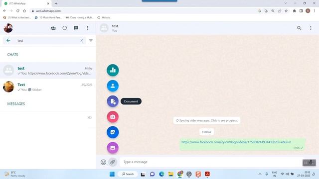 How to send pdf file to whatsapp from computer смотреть онлайн