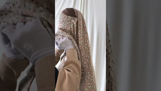КАК НАДЕТЬ ХИМАР НА ЗАВЯЗКАХ?| SHAMS.KG смотреть онлайн