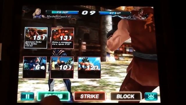 Tekken Card Tournament - геймплей (gameplay) смотреть онлайн