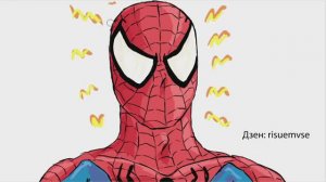 Как нарисовать человека-паука?