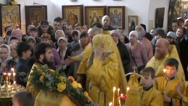 2015 12 19 Величание, архиерейское богослужение в день свт. Николая. смотреть онлайн