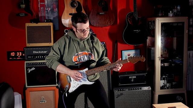 Roswell V2 AlNiCo II Pickups - Notalking DEMO Over Fender RW 1954 Custom Stratocaster