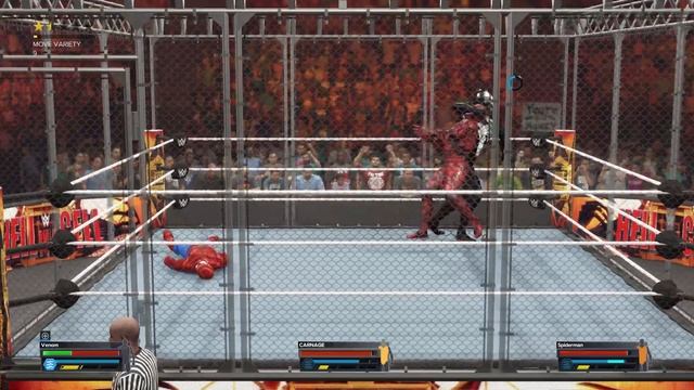 WWE 2k23 SUPERHEROS MATCH . (PS5) смотреть онлайн